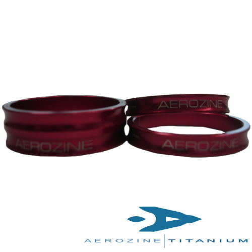 Alloy spacer[Polished Red] 